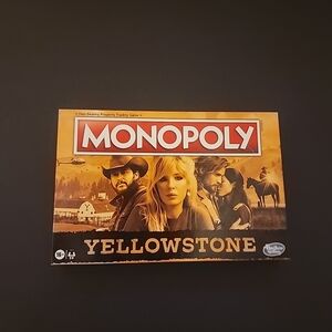 NIB Hasbro Monopoly Yellowstone Board Game, Sealed